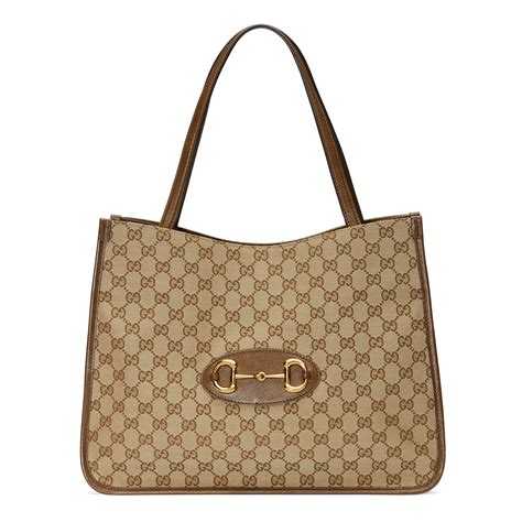 gucci horsebit leather tote|gucci horsebit 1955 small bag.